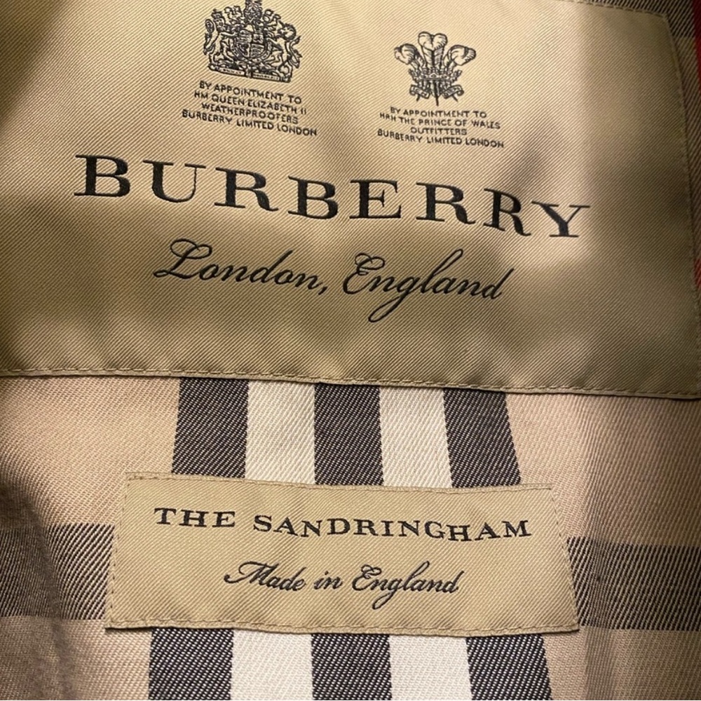 Burberry London heritage Sandringham black trench coat - Picture 6 of 8